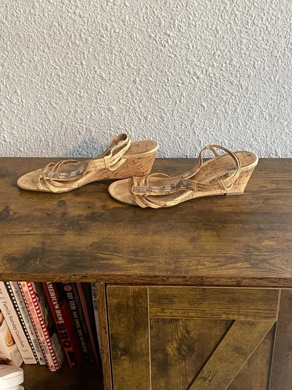 New York Transit Cork Sandals – Size 9M (Visible Wear)